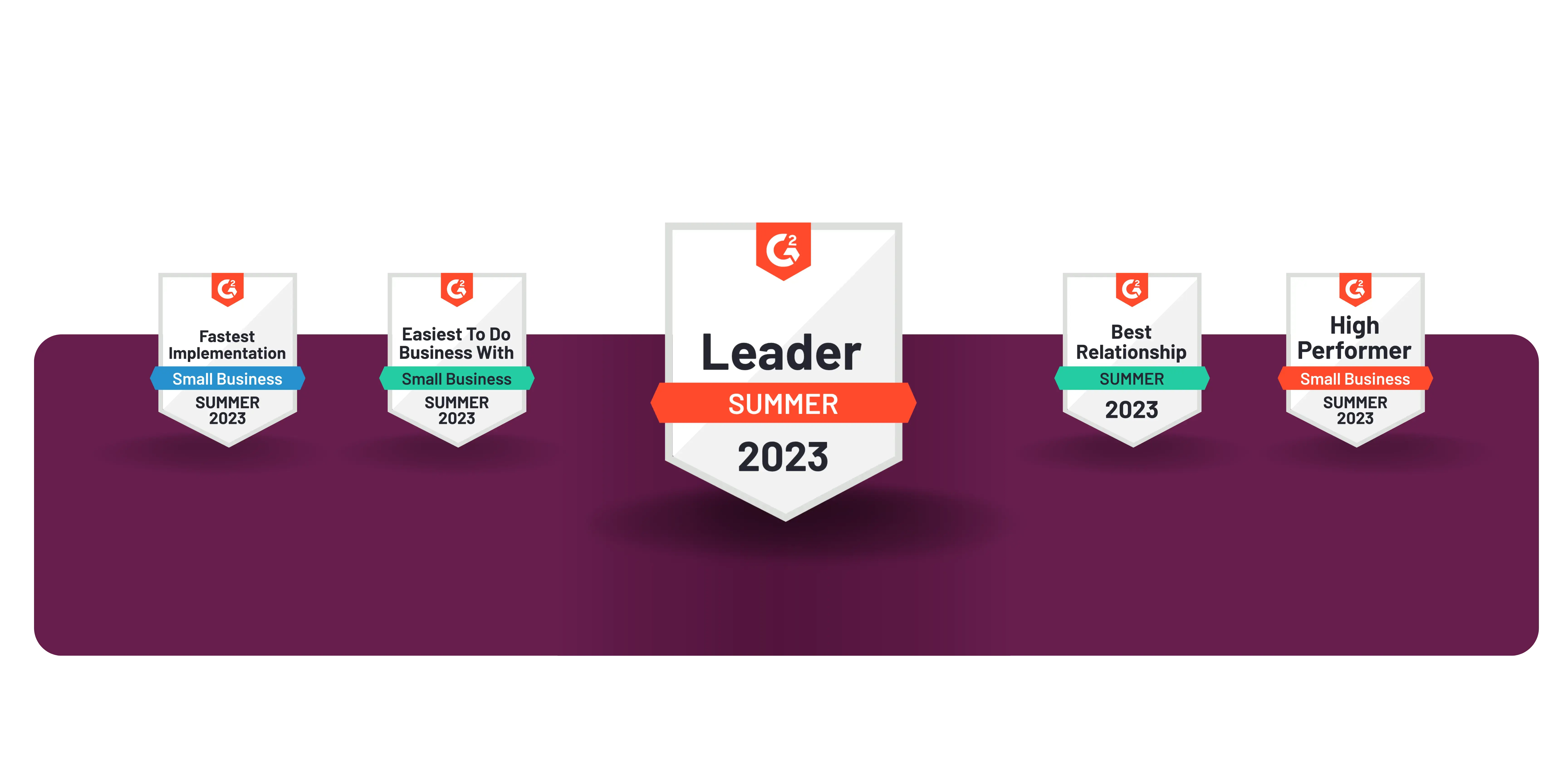 G2 Summer 2023 Leader Digital Credentials